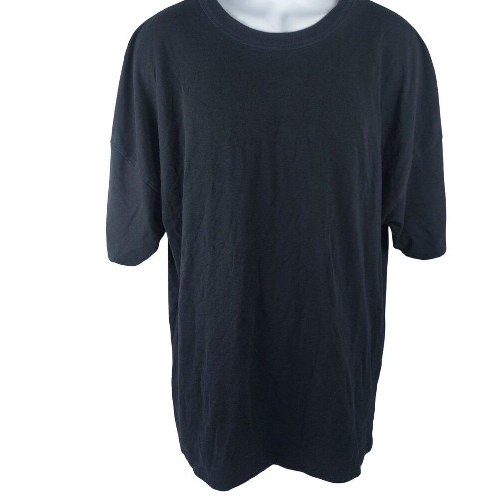 Unbranded Men's Black Crew Neck Pullover Short Sleeve Basic T-Shirt Size S